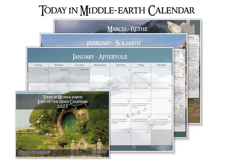 Etsy Calendar